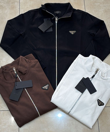 Felpa con zip - PR/\DA