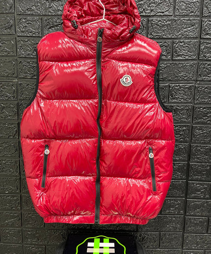 Smanicato Moncler Red - Cappuccio removibile