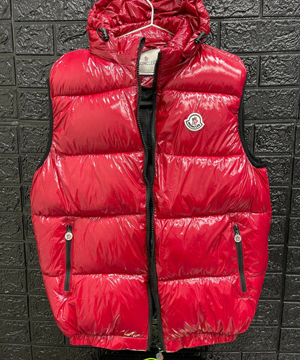 Smanicato Moncler Red - Cappuccio removibile