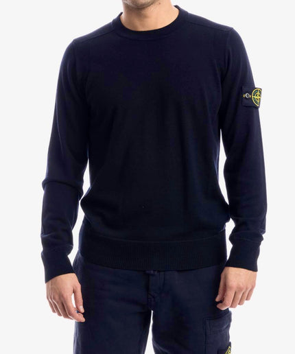 MAGLIONCINO BLU - STONE ISLAND