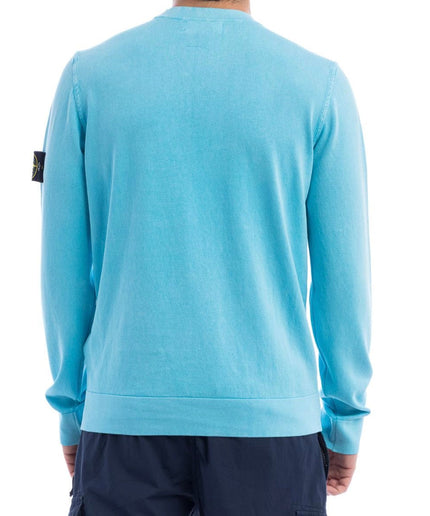 MAGLIONCINO AZZURRO - STONE ISLAND