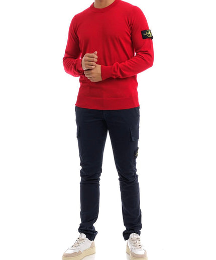 MAGLIONCINO ROSSO - STONE ISLAND