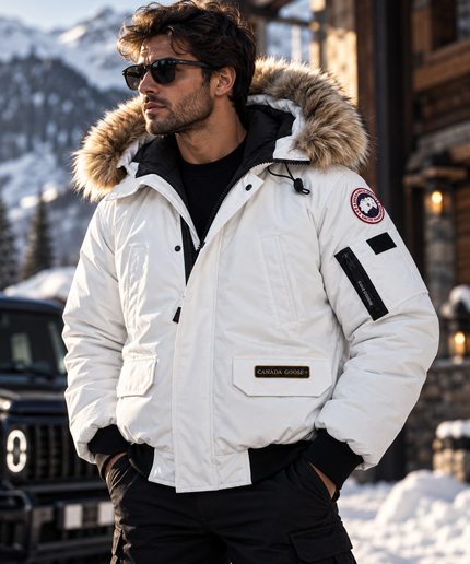 GIUBBOTTO INVERNALE - CANADA GOOSE CON PELLICCIA