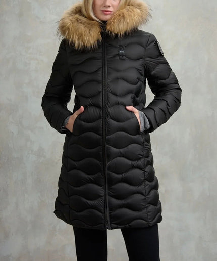 Blauer Donna - Lungo con pelliccia ad onda