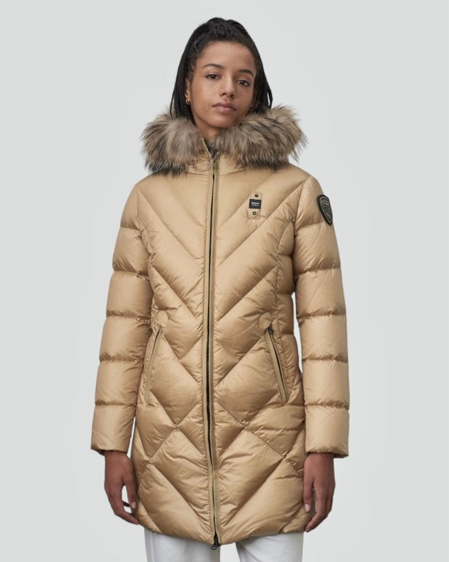 Blauer Donna - Lungo con pelliccia