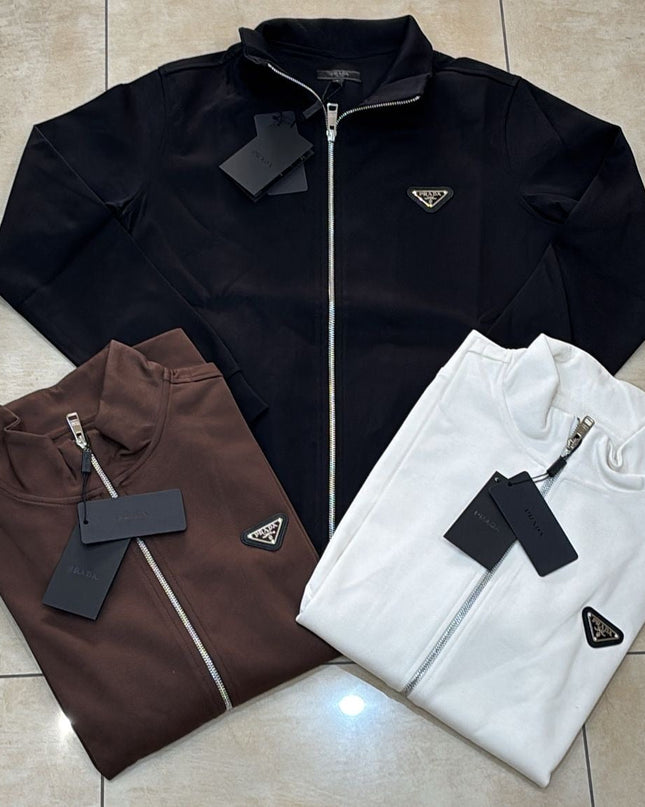 Felpa con zip - PR/\DA