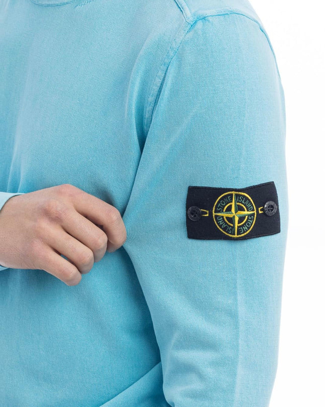 MAGLIONCINO AZZURRO - STONE ISLAND