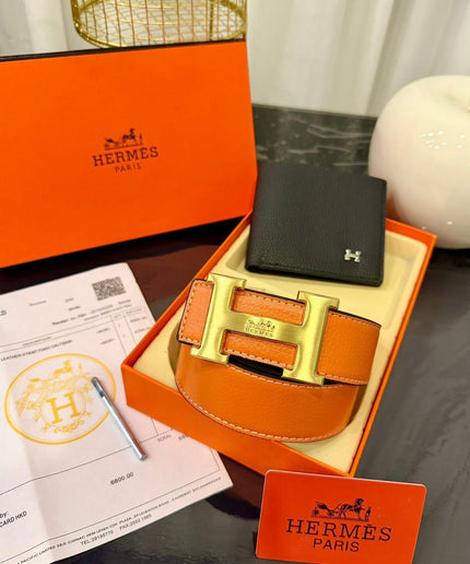 Set HERMES - Cintura + Portafoglio