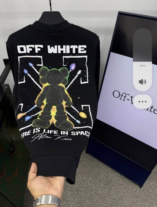 Felpa - OFF WHITE