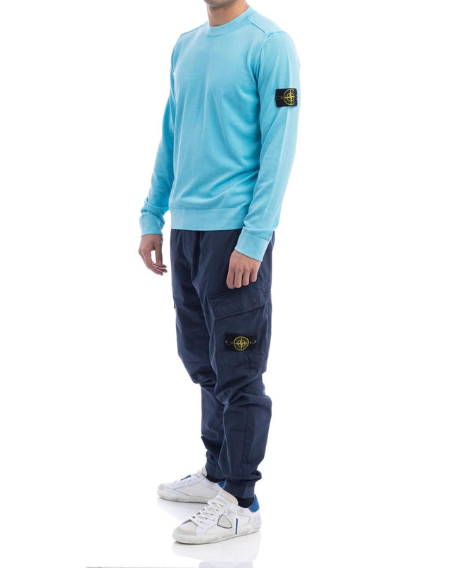 MAGLIONCINO AZZURRO - STONE ISLAND