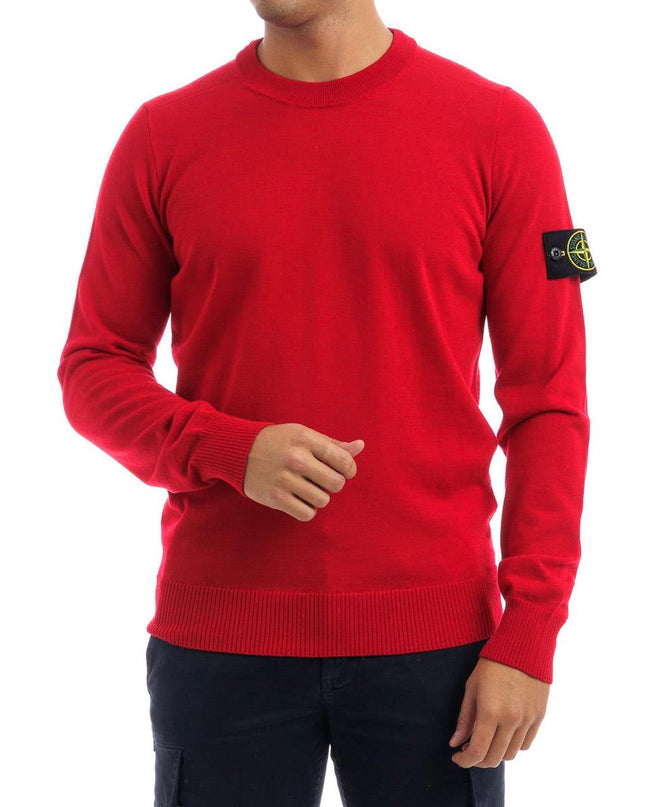 MAGLIONCINO ROSSO - STONE ISLAND