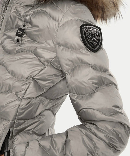 Blauer Donna - Grigio con pelliccia
