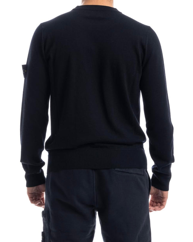 MAGLIONCINO NERO - STONE ISLAND