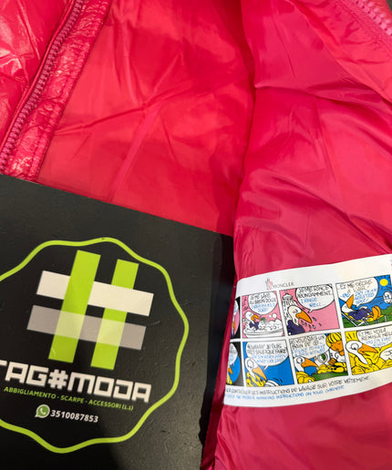 MONCLER ROSA CON PELLICCIA - DONNA