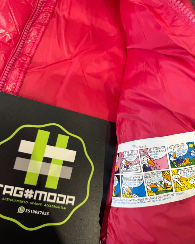 MONCLER ROSA CON PELLICCIA - DONNA