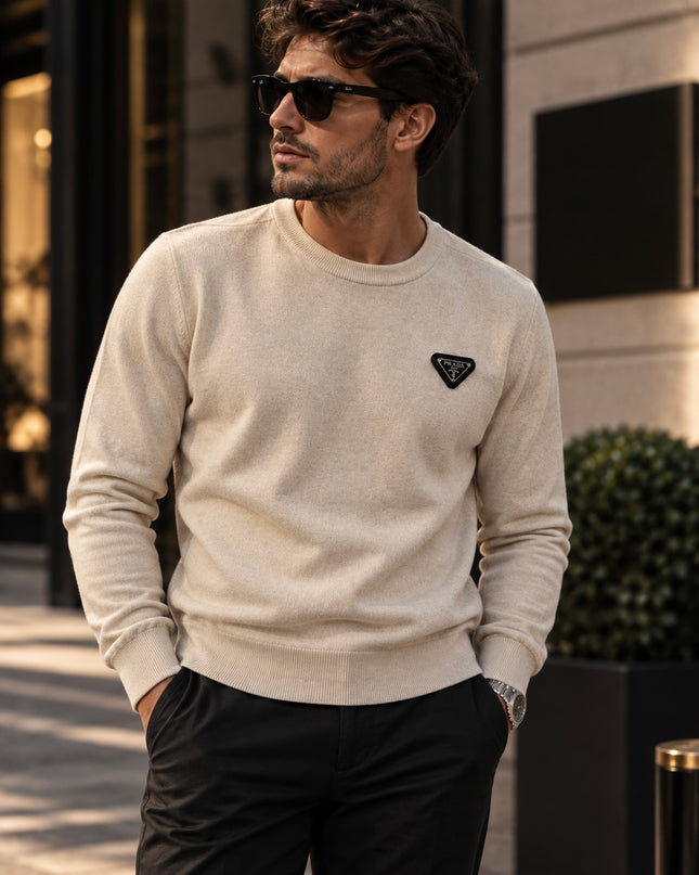 MAGLIONCINO BEIGE - PR/\DA