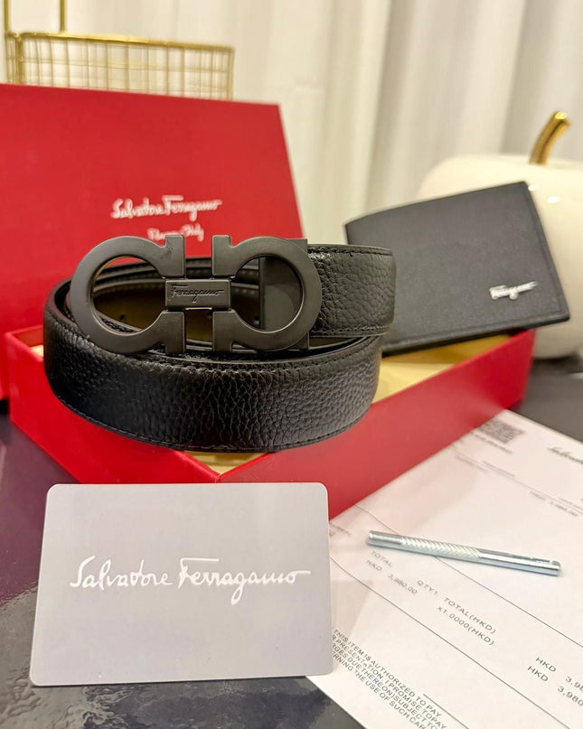 Set FERRAGAMO - Cintura + Portafoglio