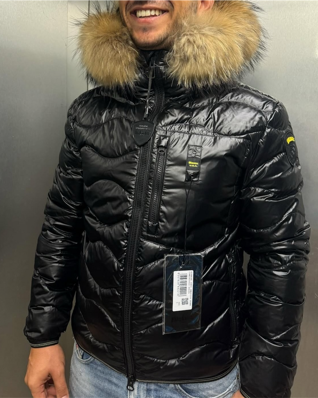 Blauer Pelliccia - Nero uomo