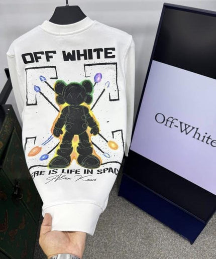 Felpa - OFF WHITE