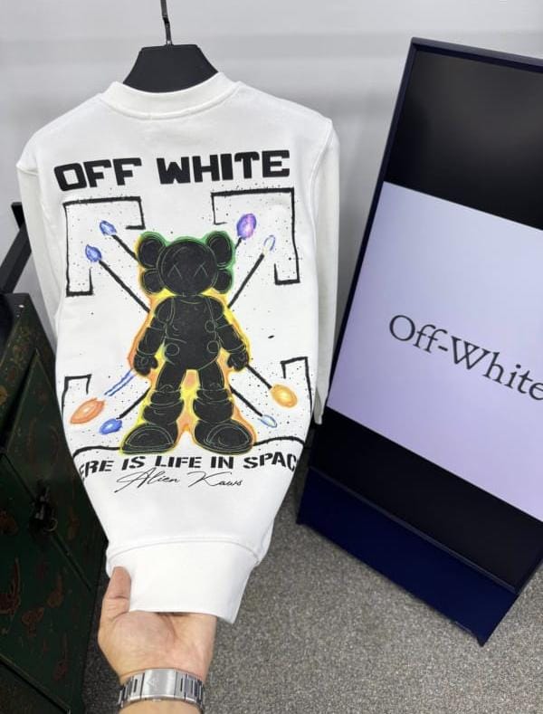 Felpa - OFF WHITE