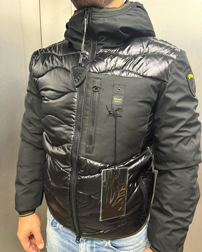 Blauer Maniche Neoprene - Nero uomo