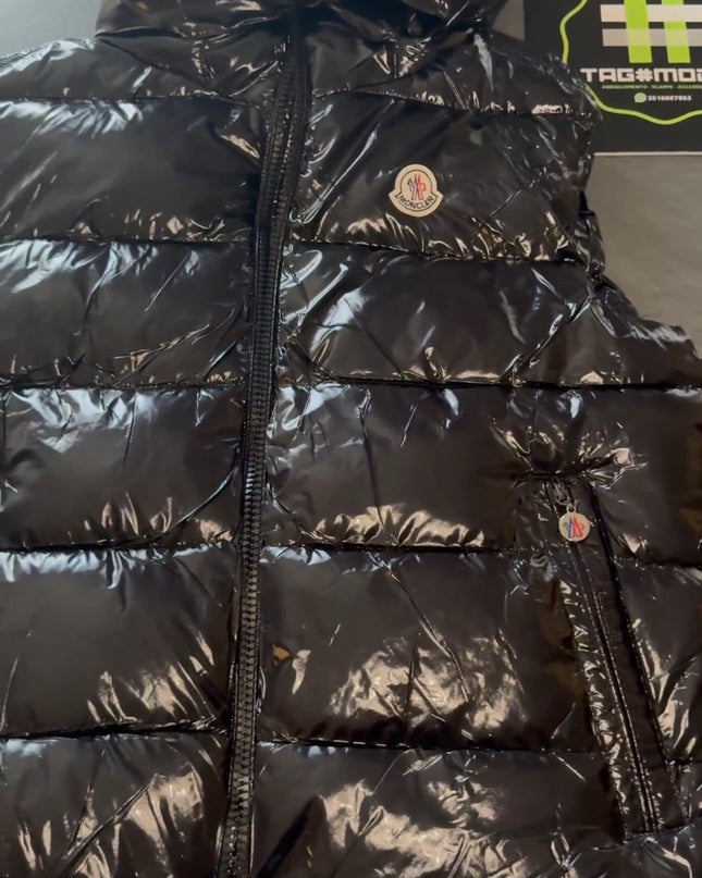 Smanicato Moncler Black - Cappuccio removibile