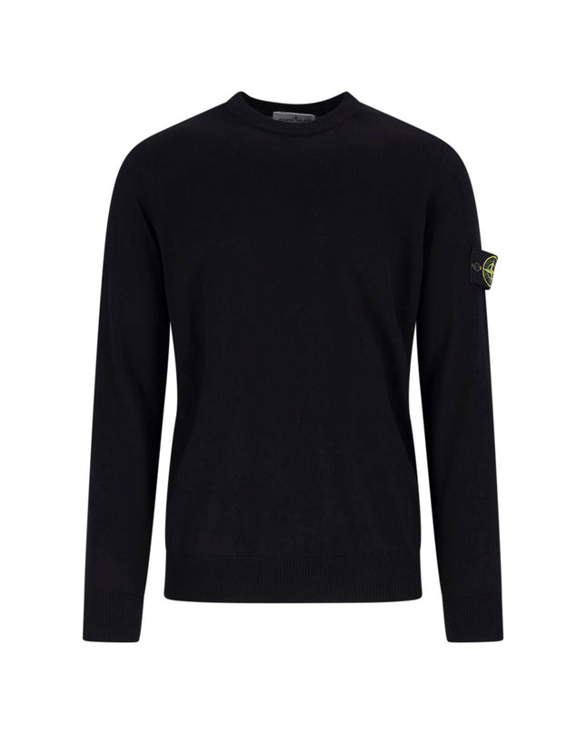Maglioncino Nero - STONE ISLAND