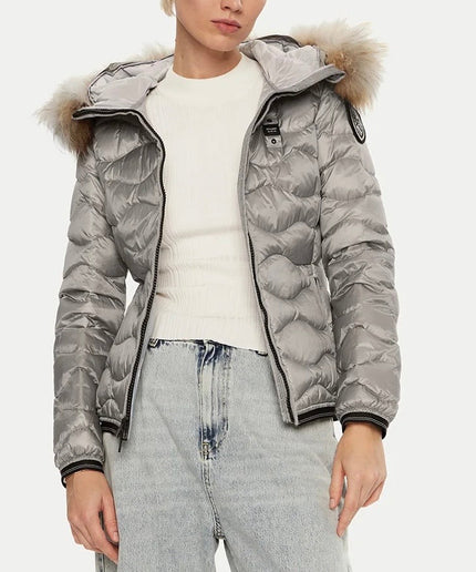Blauer Donna - Grigio con pelliccia
