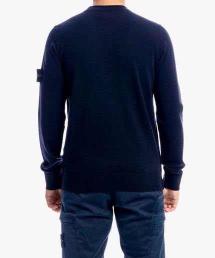 MAGLIONCINO BLU - STONE ISLAND