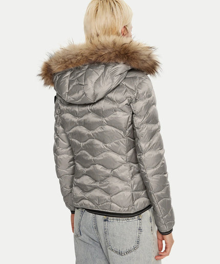Blauer Donna - Grigio con pelliccia