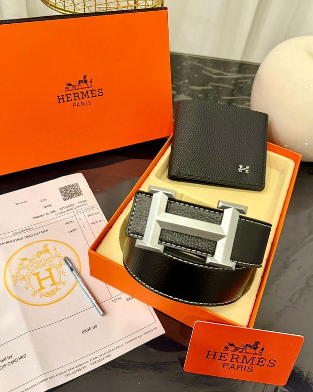 Set HERMES - Cintura + Portafoglio