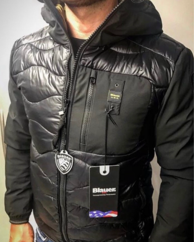 Blauer Maniche Neoprene - Nero uomo