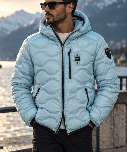 Blauer celeste uomo