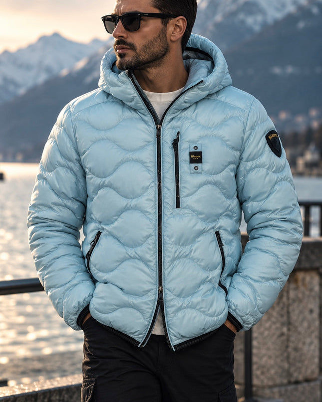 Blauer celeste uomo