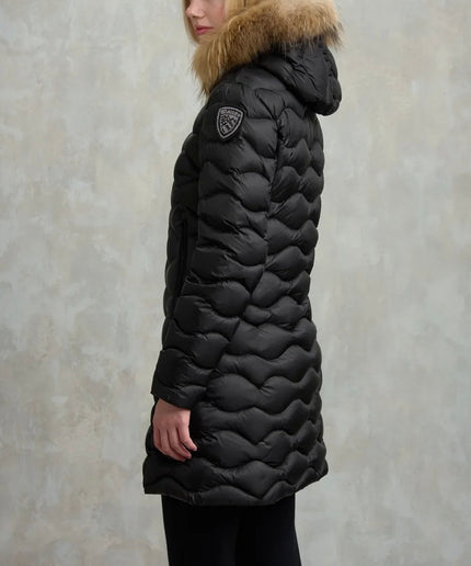 Blauer Donna - Lungo con pelliccia ad onda