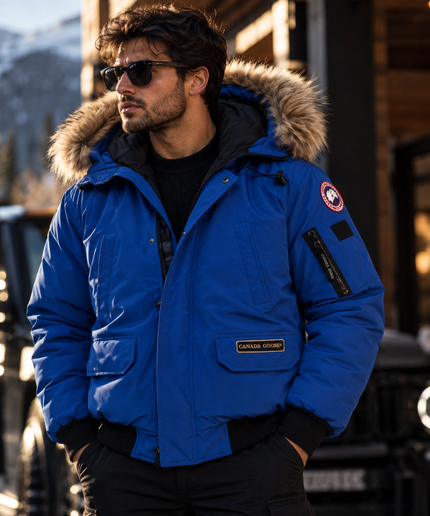 GIUBBOTTO INVERNALE - CANADA GOOSE CON PELLICCIA