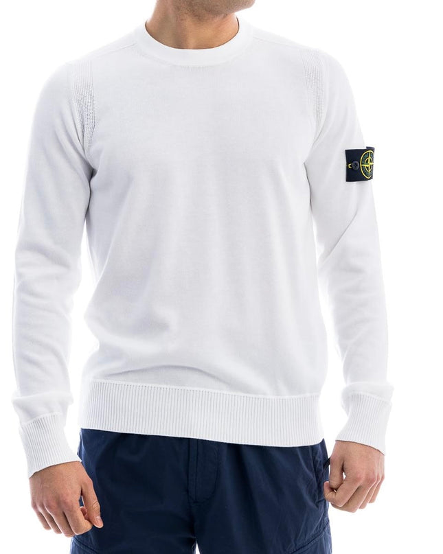MAGLIONCINO BIANCO - STONE ISLAND