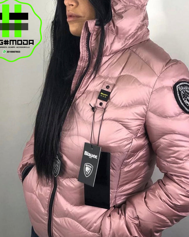 Blauer rosa donna