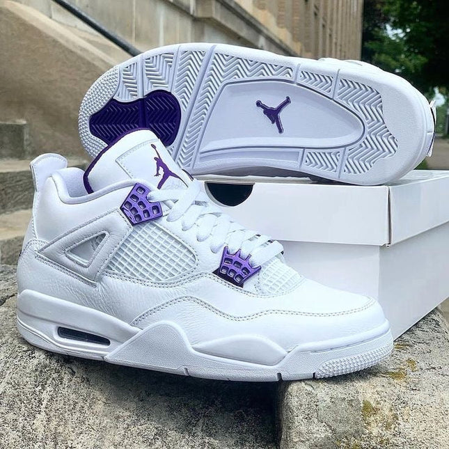 Air Jordan 4 - METALLIC PURPLE